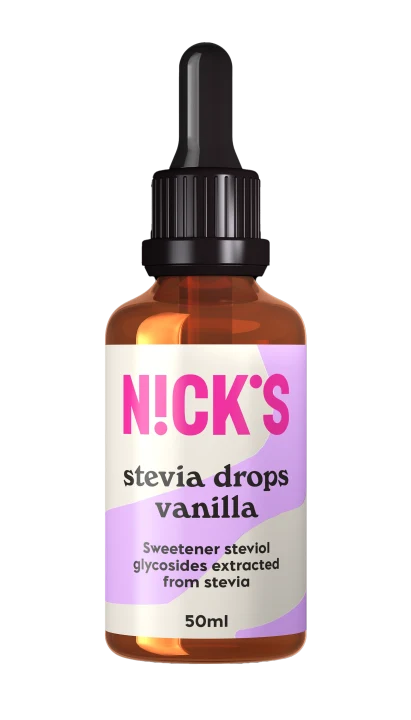 NICK'S Vanilla Stevia Drops 50 ml Nicks