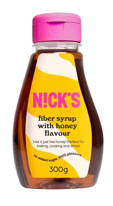 NICK'S Fiber Syrup with Honey Flavour 300 g Nicks