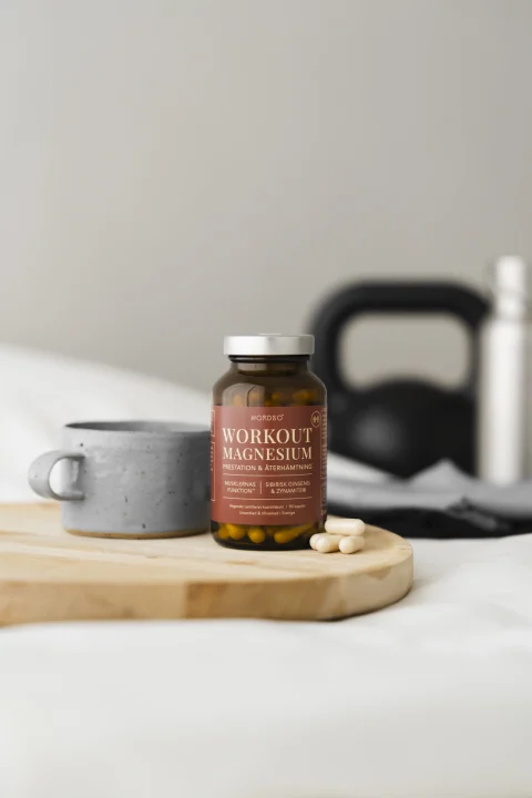 Nordbo WorkOut Magnesium 90 kapslar Nordbo