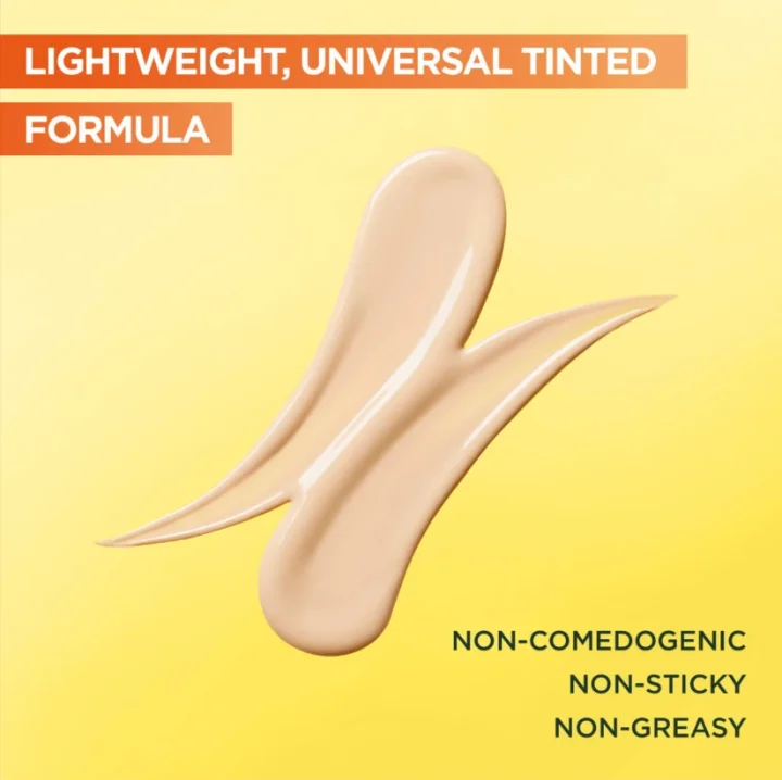 Garnier SkinActive Vitamin C Sheer Glow UV Fluid For Dull Skin 40 ml Garnier