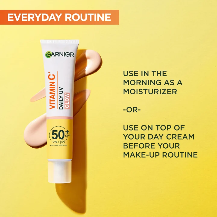 Garnier SkinActive Vitamin C Sheer Glow UV Fluid For Dull Skin 40 ml Garnier