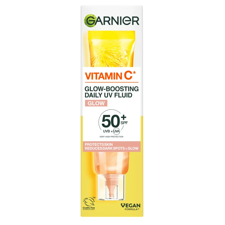Garnier SkinActive Vitamin C Sheer Glow UV Fluid For Dull Skin 40 ml Garnier