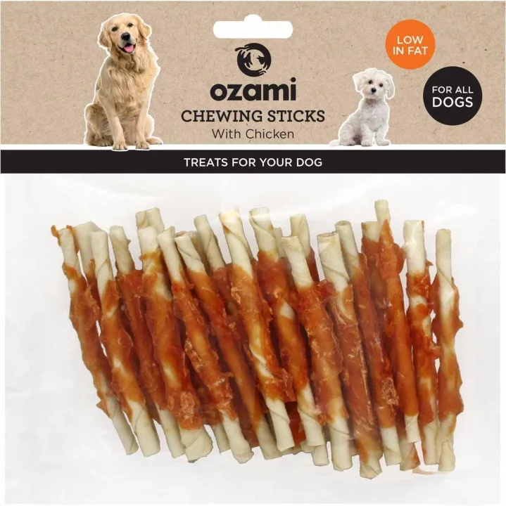 Ozami Chewing Stick With Chicken 12,5cm 320g Ozami