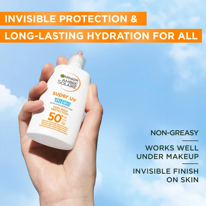 Garnier Ambre Solaire Sensitive Advanced Anti-Dark Spots & Anti-Pollution Super UV Fluid SPF 50+, 40 ml Garnier