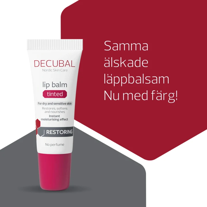 Decubal Restoring Lip Balm Tinted 10 ml Decubal