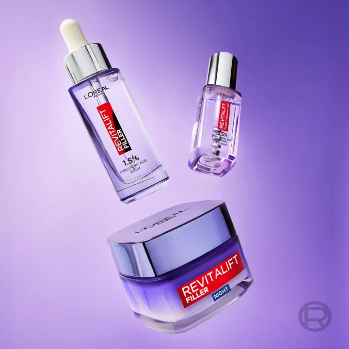 L'Oréal Paris Revitalift Filler [Hyaluronic Acid] Replumping Care Night 50 ml LOreal Paris