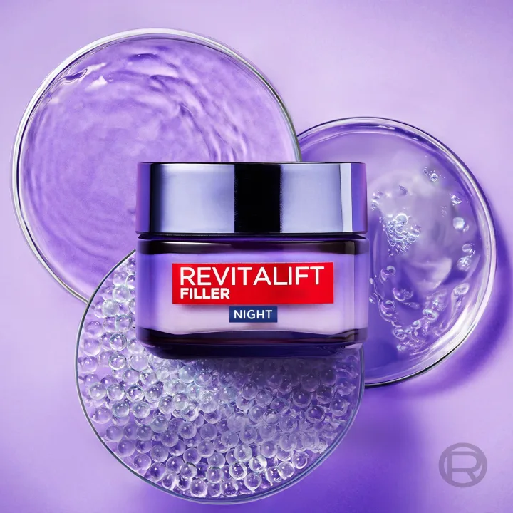 L'Oréal Paris Revitalift Filler [Hyaluronic Acid] Replumping Care Night 50 ml LOreal Paris