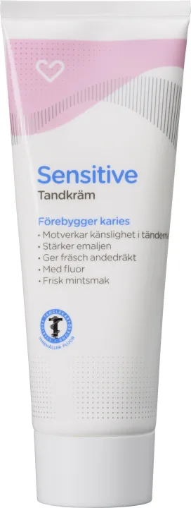 Hjärtats Tandkräm Sensitive 75ml Hjärtats