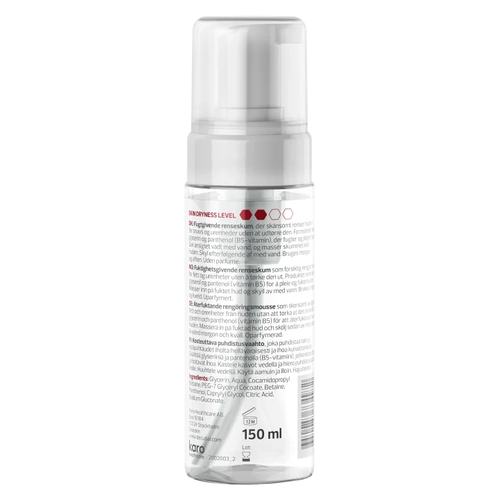 Decubal Face Cleansing Foam 150 ml Decubal