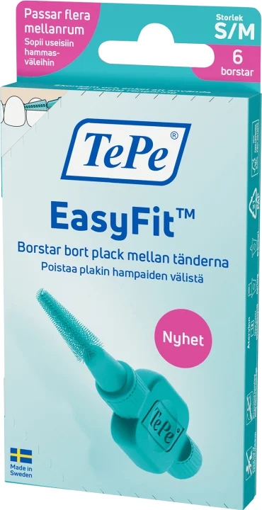 TePe EasyFit Size S/M 6 st TePe
