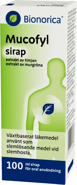 Mucofyl Sirap 100 ml mucofyl, Bionorica