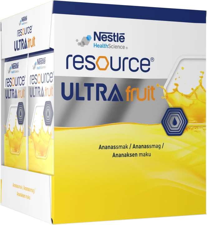 Resource Ultra Fruit Ananas 4x200 ml Resource