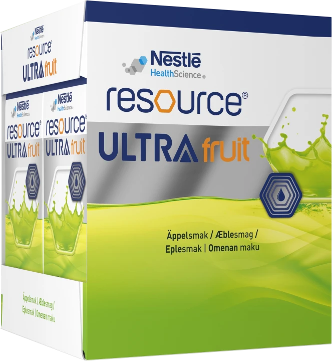 Resource Ultra Fruit Äpple 4x200 ml Resource