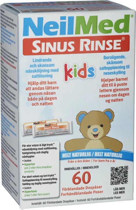 NeilMed Sinus Rinse Kids Saltpåsar Refill 60st NeilMed
