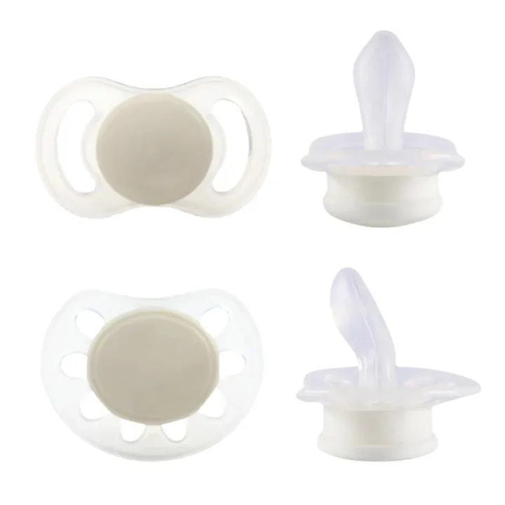 Esska Newborn Napp  +0-2 månader 2-pack Off White Esska