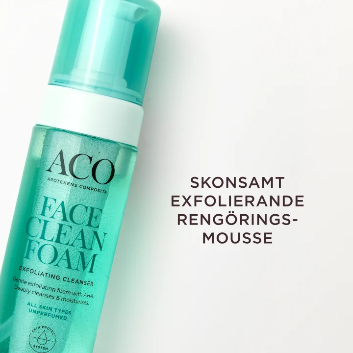ACO Face Exfoliating Cleansing Foam 150 ml ACO