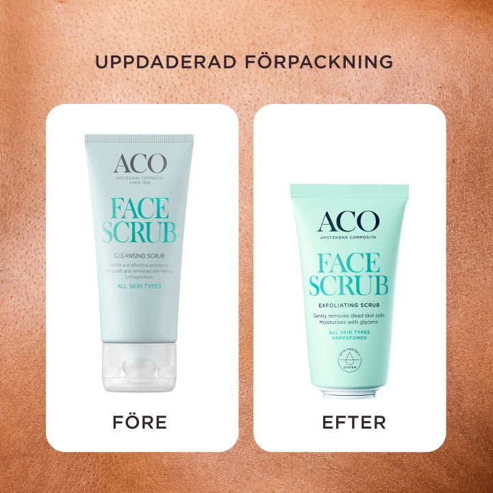 ACO Face Exfoliating Gentle Scrub 50 ml ACO