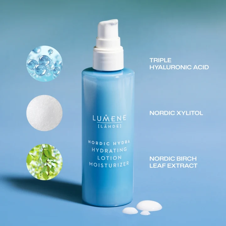Lumene Nordic Hydra Face Hydrating Lotion Moisturizer 100 ml Lumene