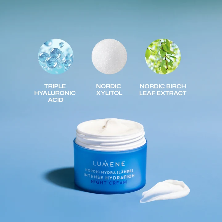 Lumene Nordic Hydra Face Intense Hydration Night Cream 50 ml Lumene