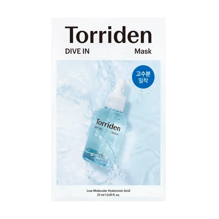 Torriden Dive In Low Molecular Hyaluronic Acid Mask 27 ml Torriden