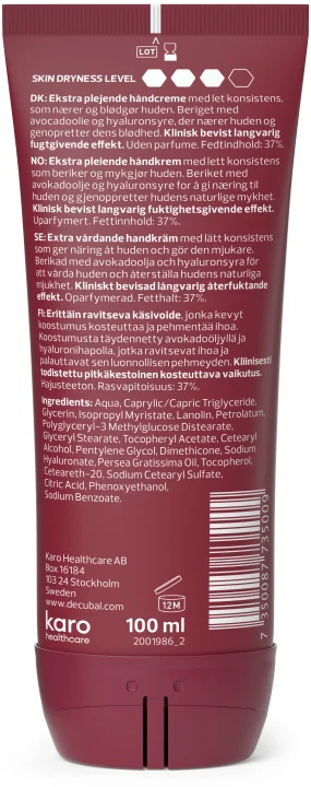 Decubal Hand Cream 100 ml Decubal
