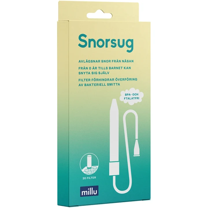 Millu Snorsug + 20 filter Millu