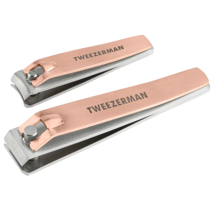 Tweezerman Retail Combo Clipper Set Rose Gold Tweezerman