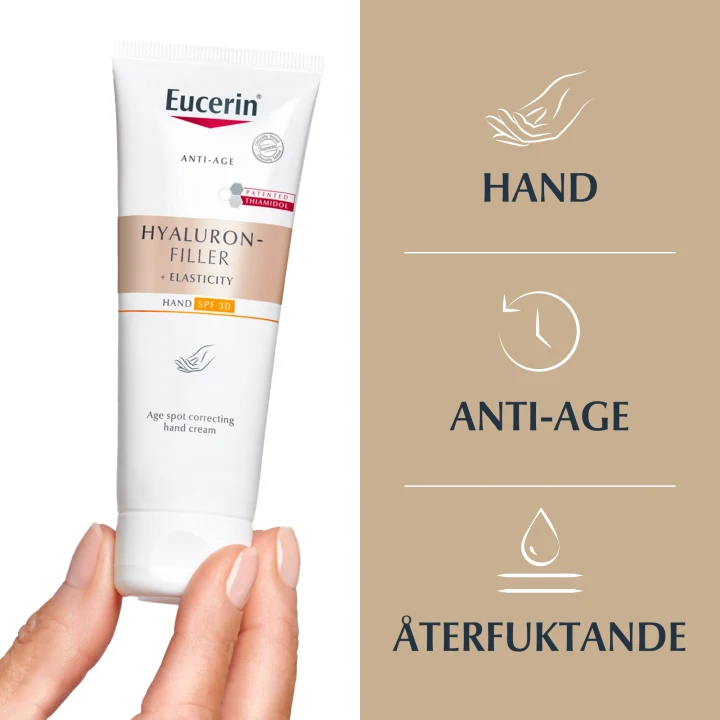 Eucerin Hyaluron-Filler + Elasticity Hand Cream SPF 30, 75 ml Eucerin