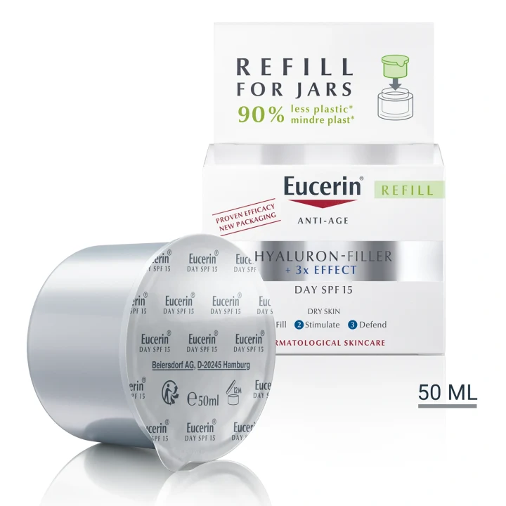 Eucerin Hyaluron-Filler + 3x Effect Day SPF15 Refill 50 ml Eucerin