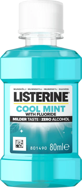 Listerine Cool Mint Milder Taste Munskölj 80 ml Listerine