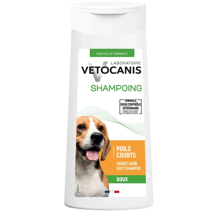 Vetocanis Schampo Korta Pälsar 300 ml Vetocanis