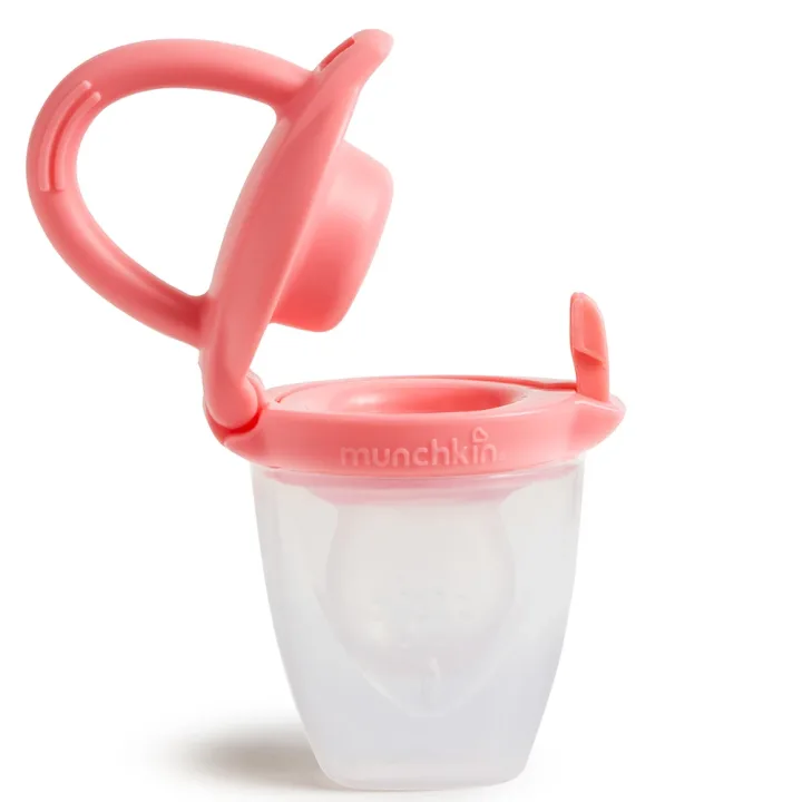 Munchkin Baby Food Feeder Silikon Peach Munchkin