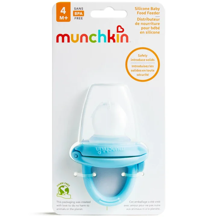 Munchkin Baby Food Feeder Silikon Blue Munchkin