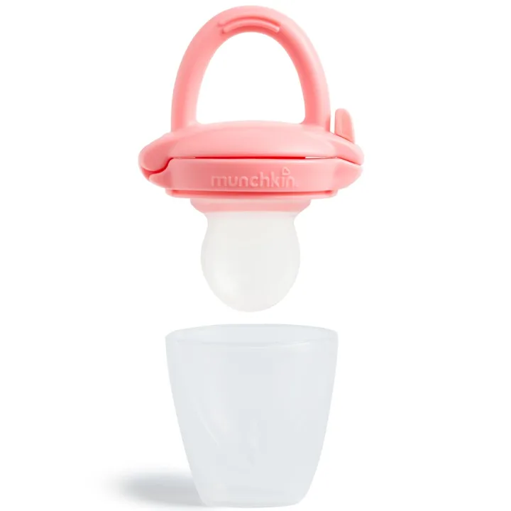 Munchkin Baby Food Feeder Silikon Peach Munchkin