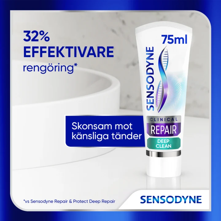 Sensodyne Clinical Repair Tandkräm 75 ml Sensodyne