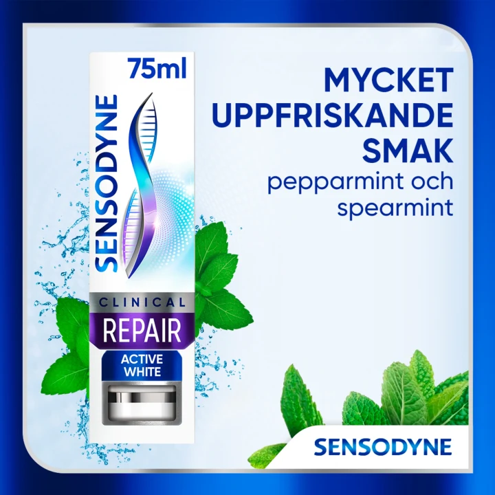 Sensodyne Clinical Repair Active White Tandkräm 75ml Sensodyne