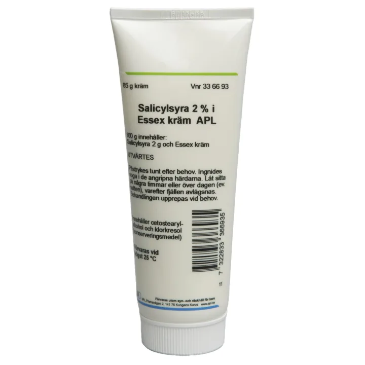 Salicylsyra 2% i Essex Kräm APL 85 g Apl
