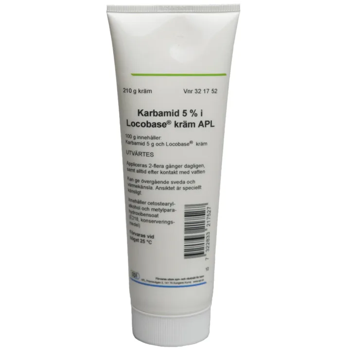 Karbamid 5% i Locobase® Kräm APL 210 g Apl