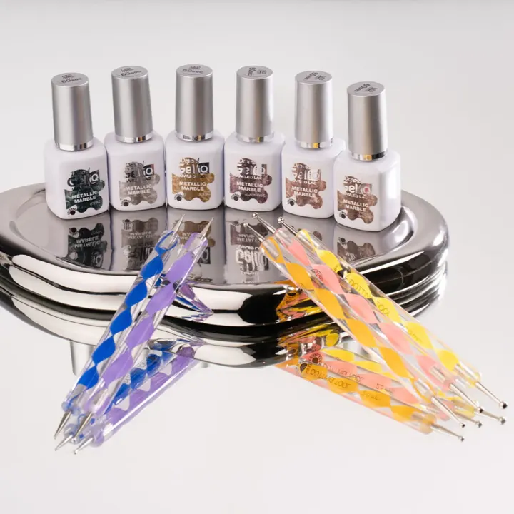 Depend Gel iQ Metallic Marble 5 ml Sapphire Depend