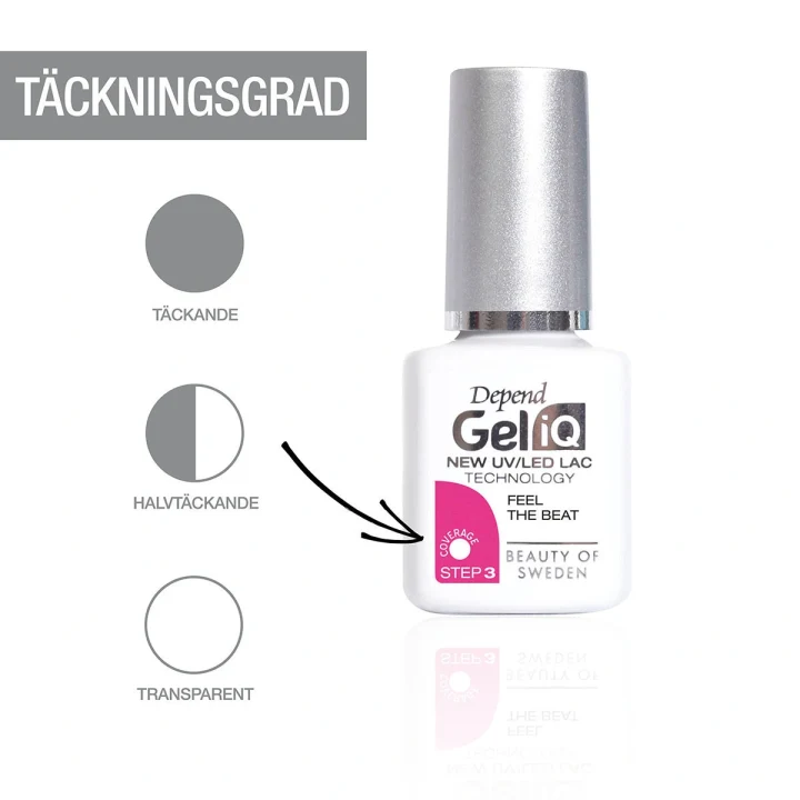 Depend Gel iQ Gelnagellack 5 ml Electric Beats Depend