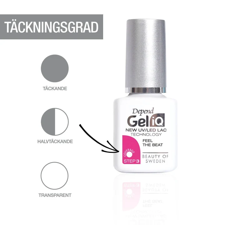 Depend Gel iQ Gelnagellack 5 ml Platinum Hits Depend