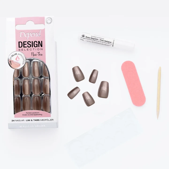 Depend Design Selection 24 st Royal Greige Short Coffin Depend