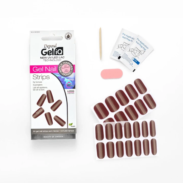 Depend Gel iQ Gel Nail Strips 24 st Baroque Cat Eye Depend