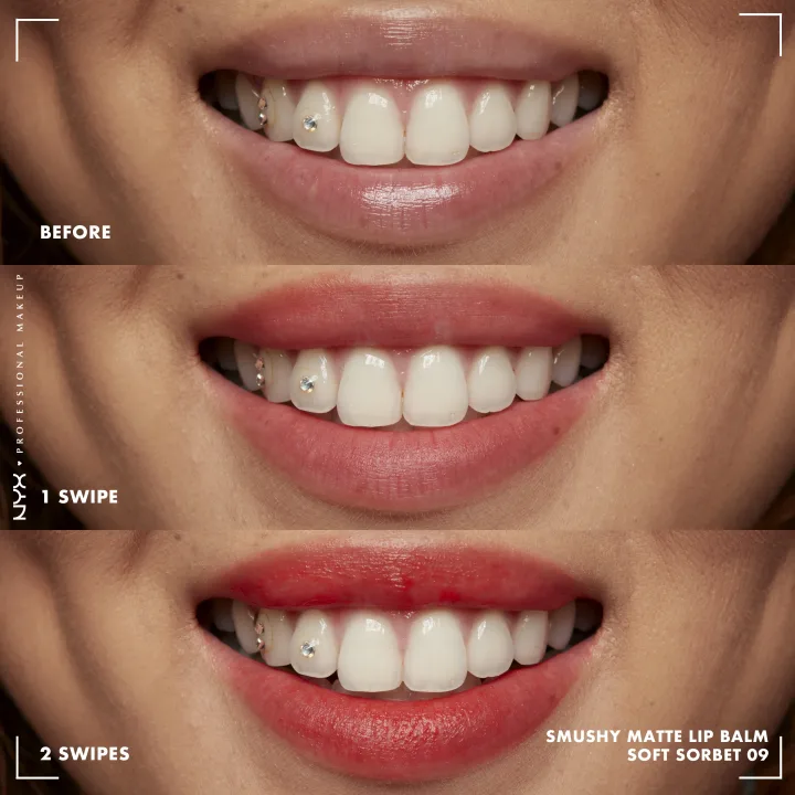 NYX Professional Makeup Smushy Matte Läppbalsam 8 ml 12 Silly Sippin NYX Professional Makeup