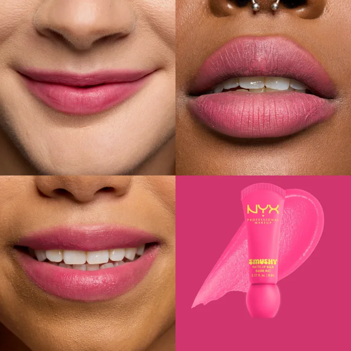 NYX Professional Makeup Smushy Matte Läppbalsam 8 ml 3 Sweet Smack NYX Professional Makeup