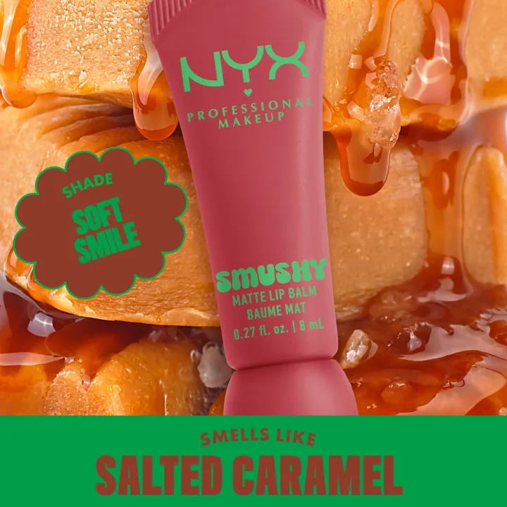 NYX Professional Makeup Smushy Matte Läppbalsam 8 ml 6 Soft Smile NYX Professional Makeup