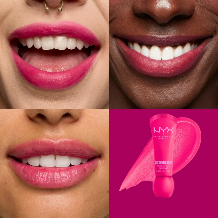 NYX Professional Makeup Smushy Matte Läppbalsam 8 ml 4 Shes Serving NYX Professional Makeup