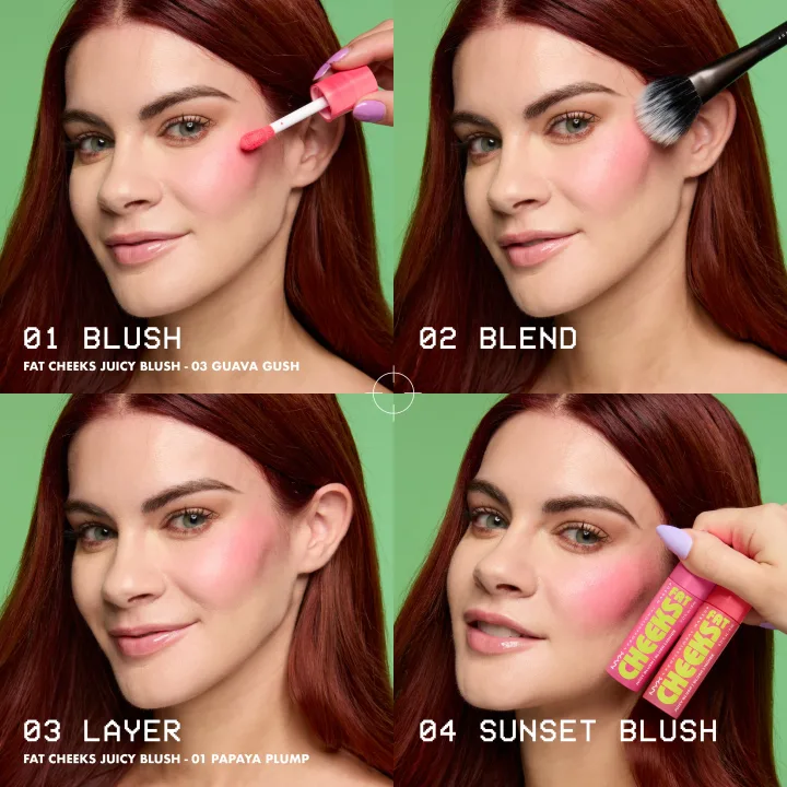 NYX Professional Makeup Fat Cheeks Rouge 8 ml 01 Papaya Plump NYX Professional Makeup