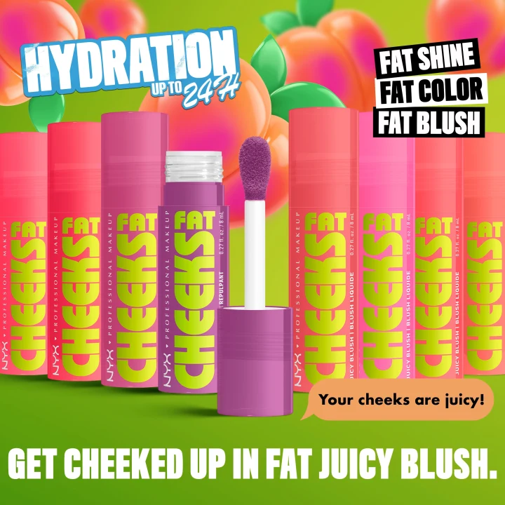 NYX Professional Makeup Fat Cheeks Rouge 8 ml 4 Dragon Fruit Drip NYX Professional Makeup