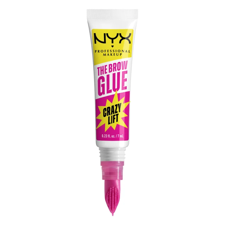 NYX Professional Makeup The Brow Glue Crazy Lift 01 Transparent 7 ml NYX Professional Makeup